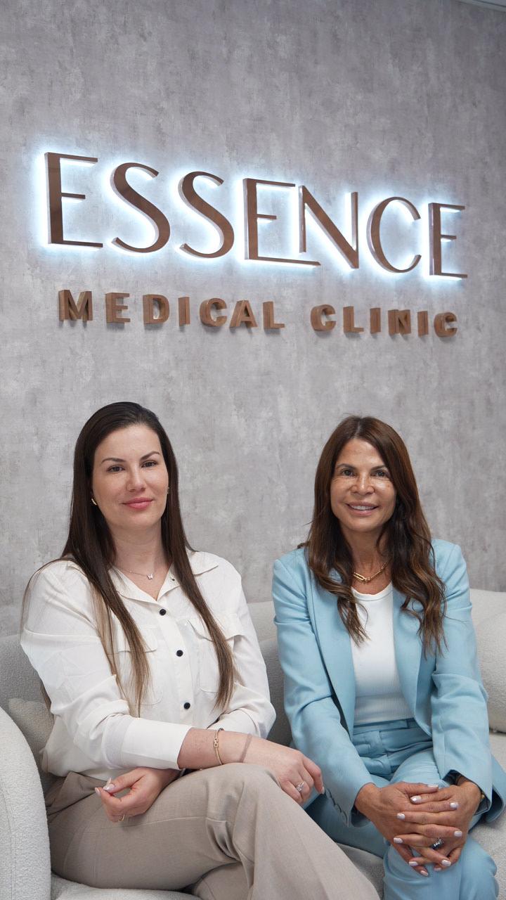 Nathalia Queiroz, NP, e Dra. Rosane Nunes, MD, na Essence Medical Clinic